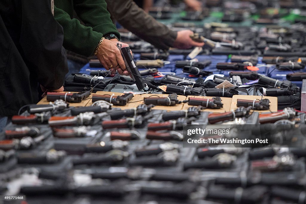 The Nation's Gun Show comes back to the Dulles Expo Center with the first major gun show in the area since the Oregon shooting. This show bring thousands of customers and hundreds of dealers to town.