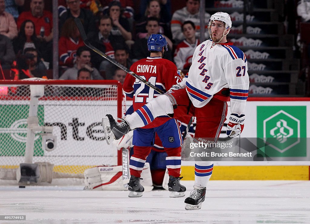 New York Rangers v Montreal Canadiens - Game One