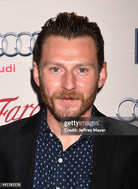 Actor Keir O'Donnell attends the premiere of FX's 'Fargo' Season 2 held at ArcLight Cinemas on October 7, 2015 in Hollywood, California.