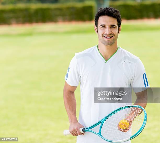 happy tennis player - tennis outfit stock pictures, royalty-free photos & images