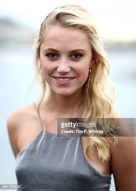Actress Maika Monroe attends the "It Follows" reception during the 67th Annual Cannes Film Festival on May 17, 2014 in Cannes, France.