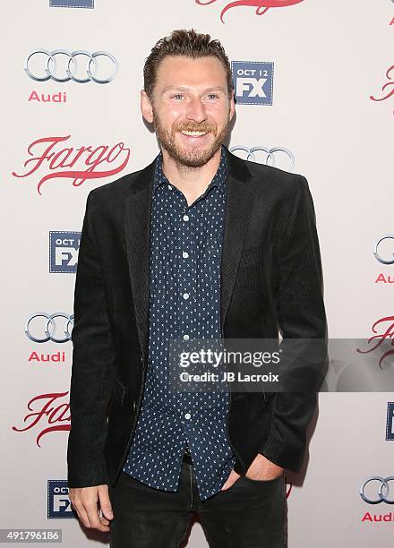 Keir O'Donnell attends the premiere of FX's "Fargo" Season 2 held at ArcLight Cinemas on October 7, 2015 in Hollywood, California.