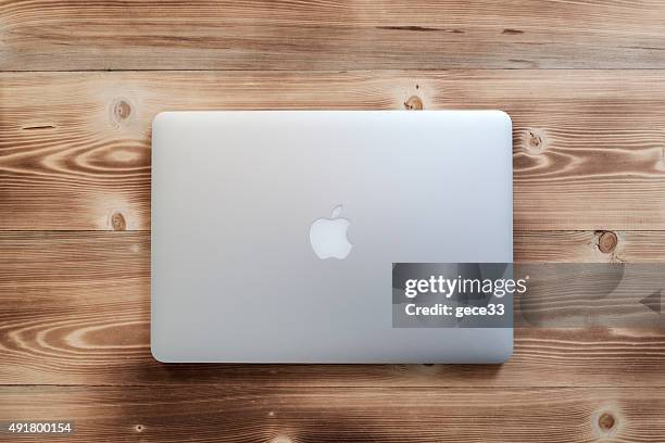 macbook pro - laptop close up stock pictures, royalty-free photos & images