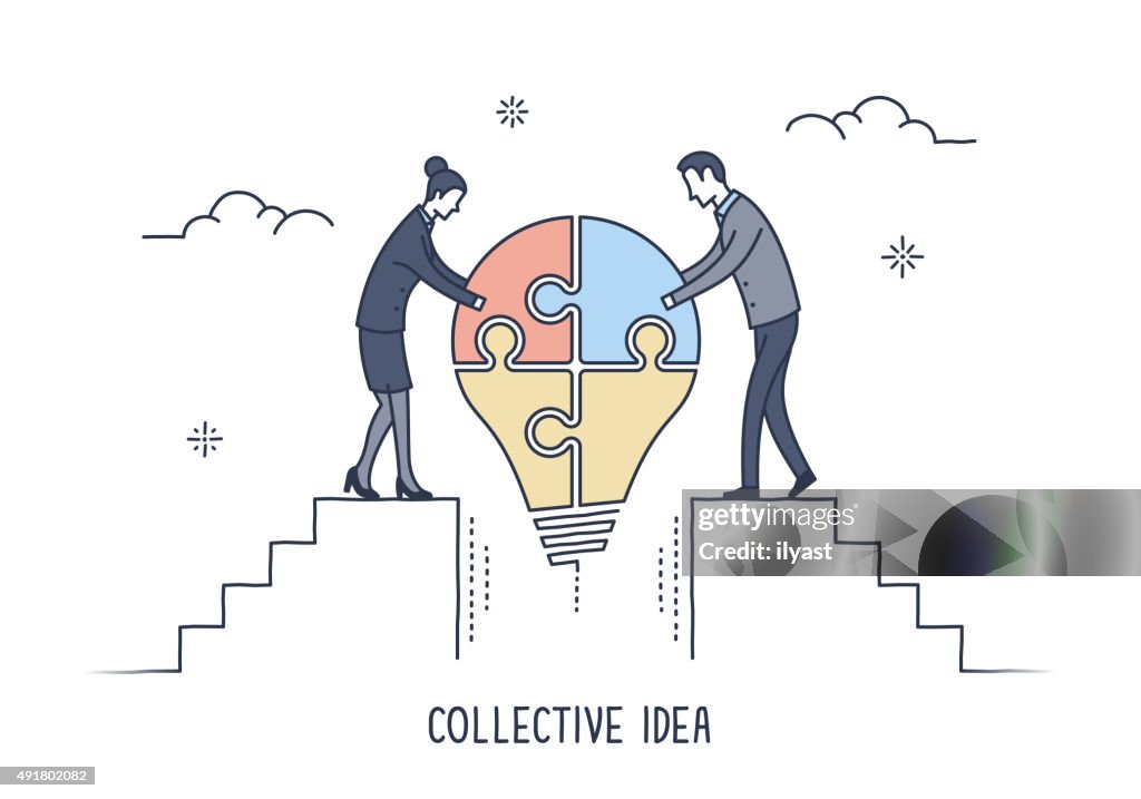 Collective High Resolution Collective Ideas High-Res Vector Graphic - Getty Images