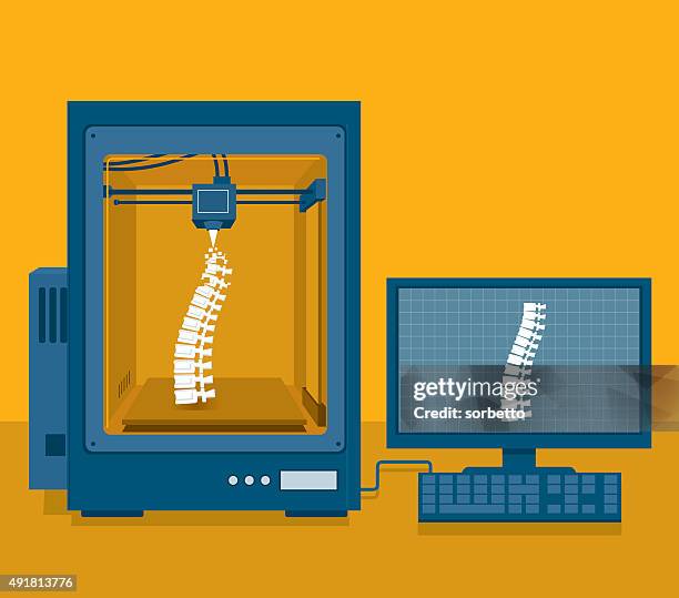 3d printer - shaping stock illustrations