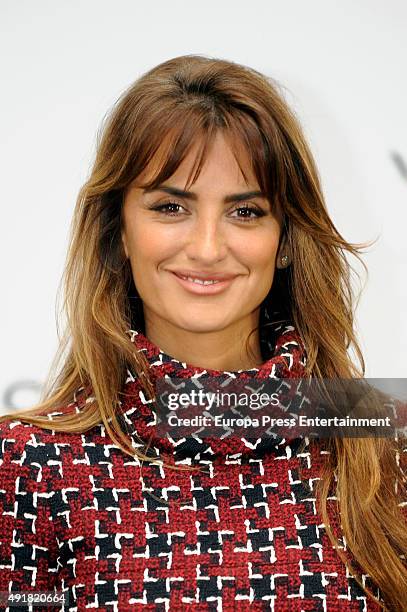 Penelope Cruz presents her new cinema project at Viceroy Headquarters on October 8, 2015 in Madrid, Spain.
