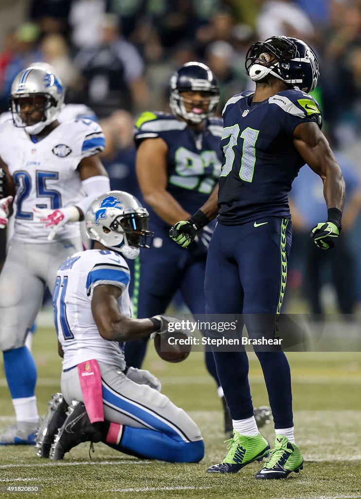 Detroit Lions v Seattle Seahawks