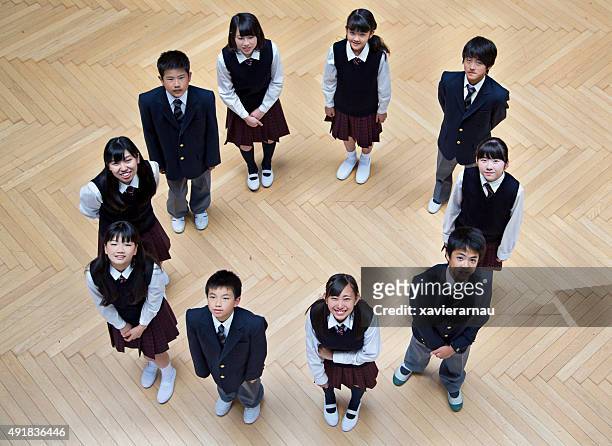 japanese students - japan 12 years girl stock pictures, royalty-free photos & images