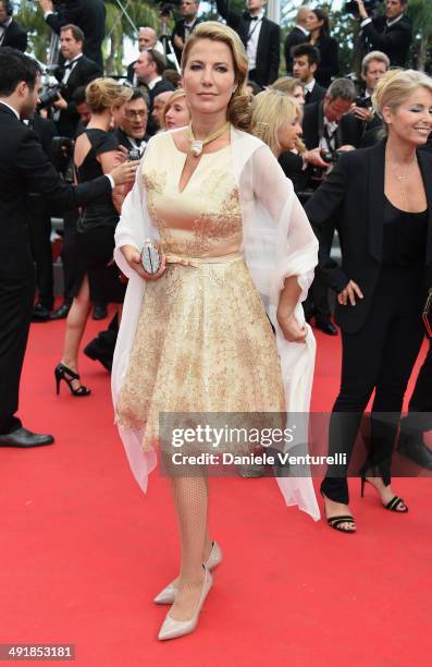 Natacha Amal attends the "Saint Laurent" Premiere at the 67th Annual Cannes Film Festival on May 17, 2014 in Cannes, France.