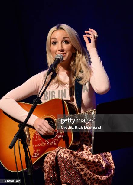 Ashley Monroe performs during the Country Music Hall Of Fame & Museum Presents Songwriter Session: Ashley Monroe at Country Music Hall of Fame and...