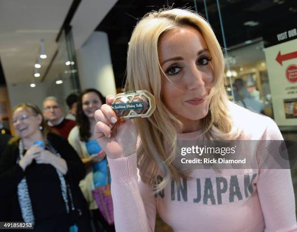 Ashley Monroe meets fans and signs autographs as part of the Country Music Hall Of Fame & Museum Presents Songwriter Session: Ashley Monroe at...