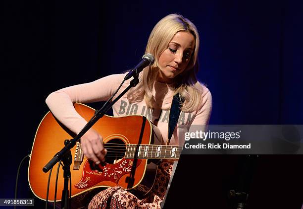 Ashley Monroe performs during the Country Music Hall of Fame & Museum Presents Songwriter Session: Ashley Monroe at Country Music Hall of Fame and...