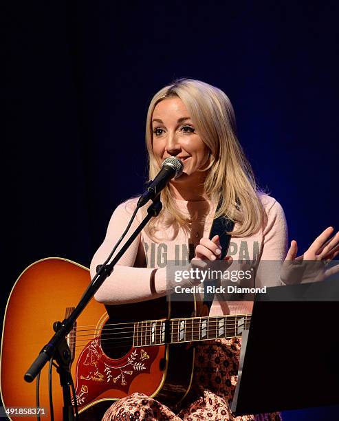 Ashley Monroe performs during the Country Music Hall of Fame & Museum Presents Songwriter Session: Ashley Monroe at Country Music Hall of Fame and...