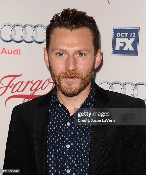 Actor Keir O'Donnell attends the premiere of FX's "Fargo" season 2 at ArcLight Cinemas on October 7, 2015 in Hollywood, California.