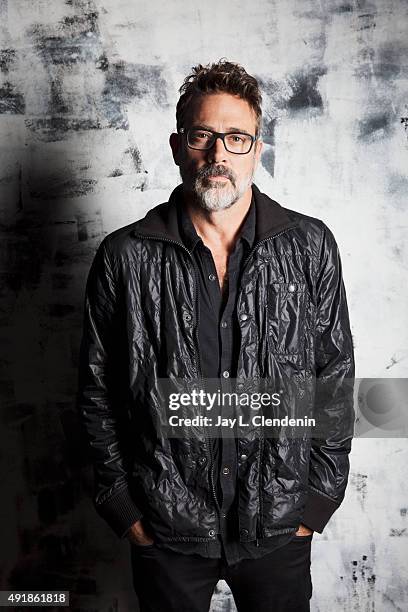 Actor Jeffrey Dean Morgan, from the film "Desierto" is photographed for Los Angeles Times on September 25, 2015 in Toronto, Ontario. PUBLISHED IMAGE....