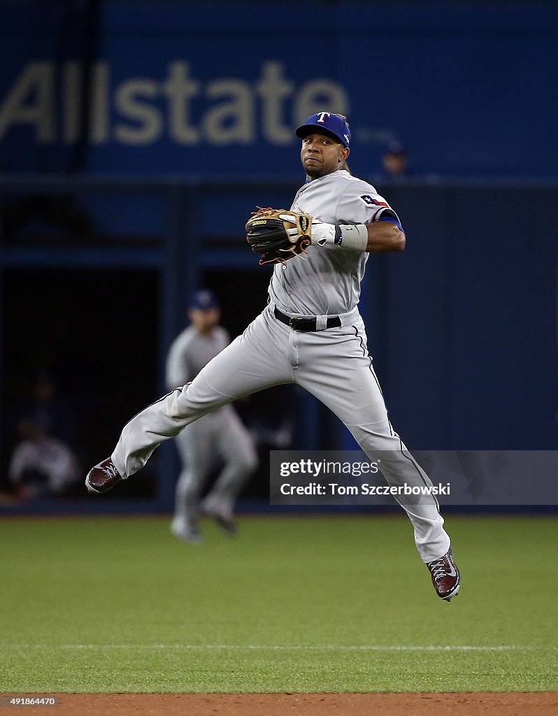 Division Series - Texas Rangers v Toronto Blue Jays - Game One