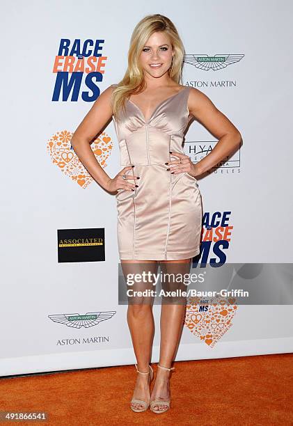 Dancer Witney Carson arrives at the 21st Annual Race To Erase MS Gala at the Hyatt Regency Century Plaza on May 2, 2014 in Century City, California.