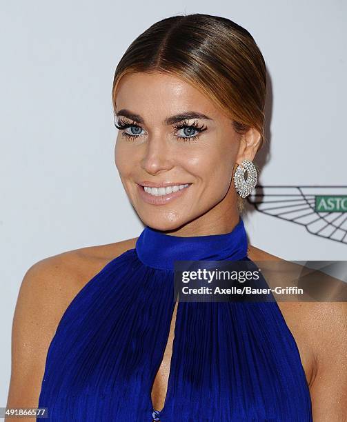 Actress Carmen Electra arrives at the 21st Annual Race To Erase MS Gala at the Hyatt Regency Century Plaza on May 2, 2014 in Century City, California.