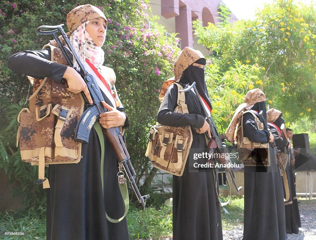 Yemeni Popular Resistance forces's training in al Rawda