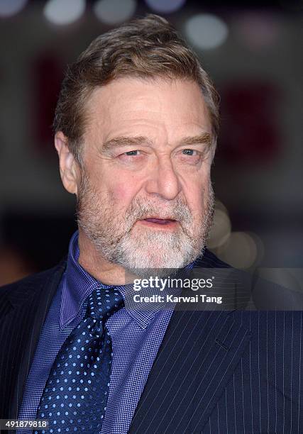 John Goodman attends a screening of "Trumbo" during the BFI London Film Festival at Odeon Leicester Square on October 8, 2015 in London, England.