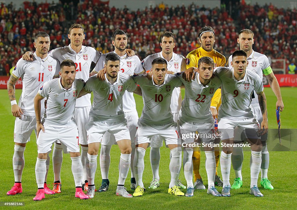 Albania v Serbia - UEFA EURO 2016 Qualifier