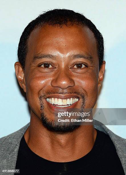 Golfer Tiger Woods attends Tiger Jam 2014 at the Mandalay Bay Events Center on May 17, 2014 in Las Vegas, Nevada.