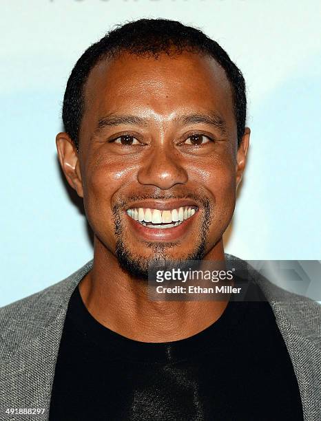 Golfer Tiger Woods attends Tiger Jam 2014 at the Mandalay Bay Events Center on May 17, 2014 in Las Vegas, Nevada.