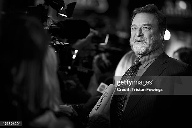 John Goodman attends the 'Trumbo' premiere during the London Film Festival at the Odeon Leicester Square on October 8, 2015 in London, England.