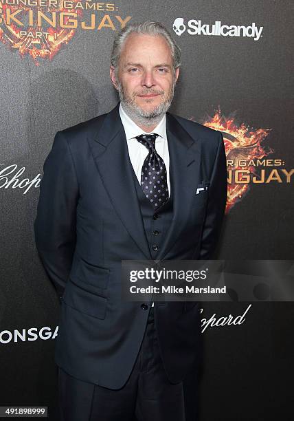 Francis Lawrence attends the "The Hunger Games: Mockingjay Part 1" party at the 67th Annual Cannes Film Festival on May 17, 2014 in Cannes, France.