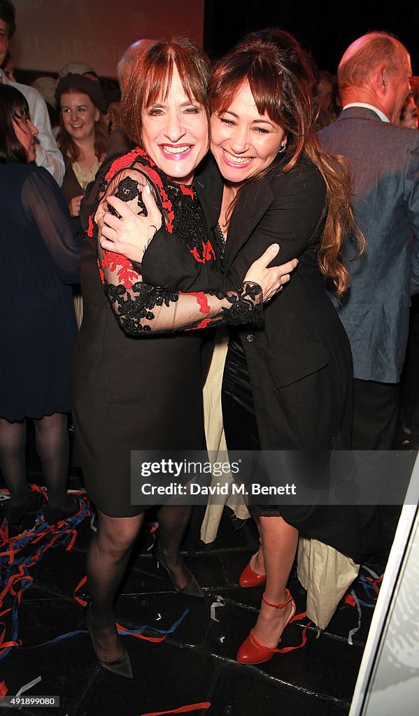 Patti Lupone and Frances Ruffelle attend the