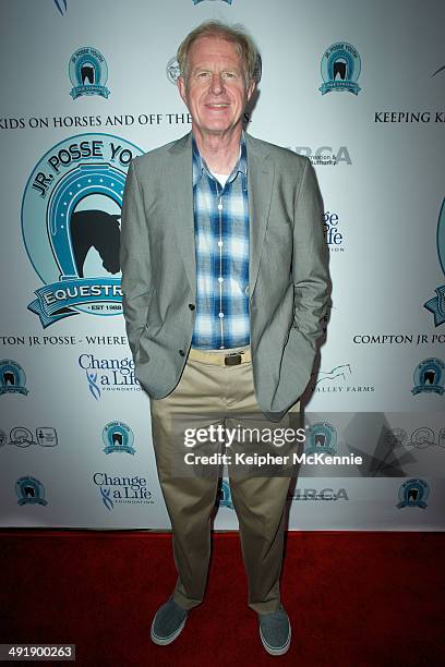 Actor Ed Begley Jr. Attends Compton Jr. Posse 7th Annual Fundraiser Gala at Los Angeles Equestrian Center on May 17, 2014 in Los Angeles, California.