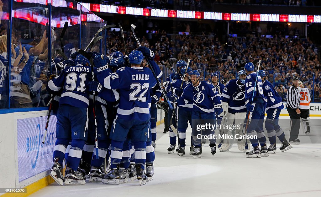 Philadelphia Flyers v Tampa Bay Lightning