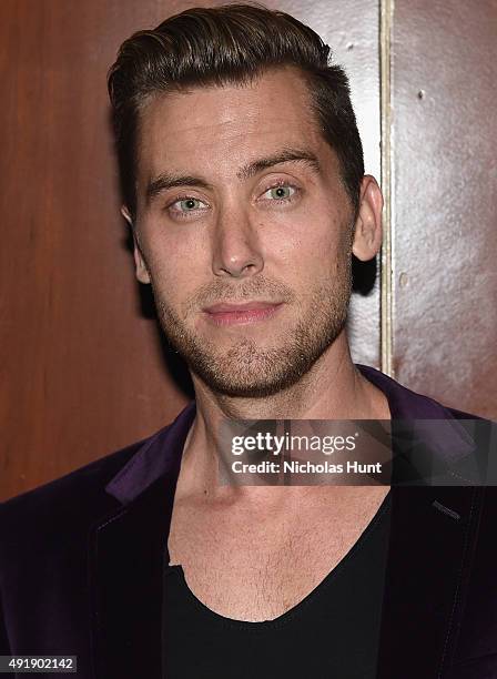 Lance Bass attends the 2015 Friends of Hudson River Park Gala at Hudson River Park's Pier 62 on October 8, 2015 in New York City.