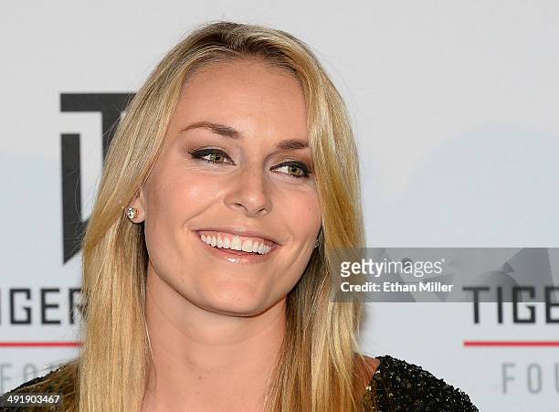 Ski racer Lindsey Vonn attends Tiger Jam 2014 at the Mandalay Bay Events Center on May 17, 2014 in Las Vegas, Nevada.
