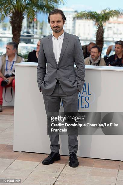 Director/producer Ned Benson attends "The Disappearance Of Eleanor Rigby" photocall at the 67th Annual Cannes Film Festival on May 18, 2014 in...