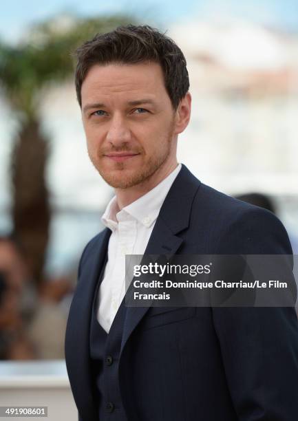 Actor James McAvoy attends "The Disappearance Of Eleanor Rigby" photocall at the 67th Annual Cannes Film Festival on May 18, 2014 in Cannes, France.