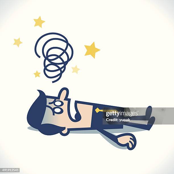 confuse - drunk stock illustrations