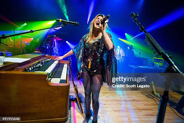 Grace Potter performs at The Royal Oak Music Theater on October 8, 2015 in Royal Oak, Michigan.