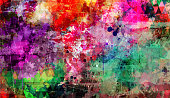 Abstract artistic colorful background