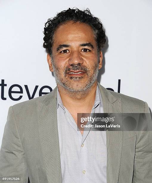 Actor John Ortiz attends a screening of Universal Pictures' "Steve Jobs" on October 8, 2015 in Los Angeles, California.