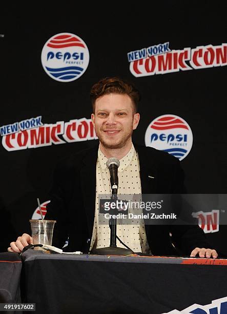 Director Todd Strauss-Schulson attends the Final Girls panel at New York Comic-Con 2015 at The Jacob K. Javits Convention Center on October 8, 2015...