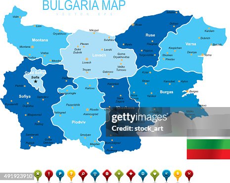 Bulgaria Map Bulgaria Map