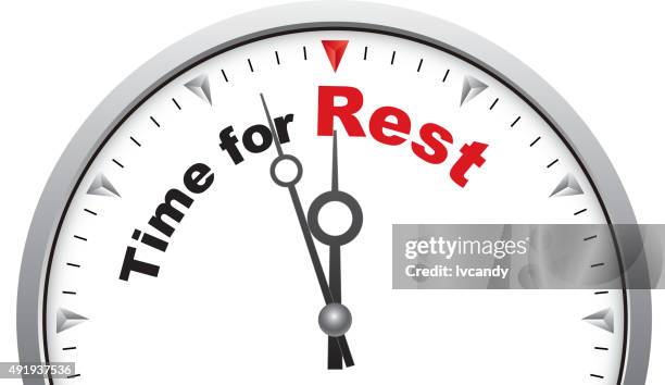time for rest - backwards stock illustrations