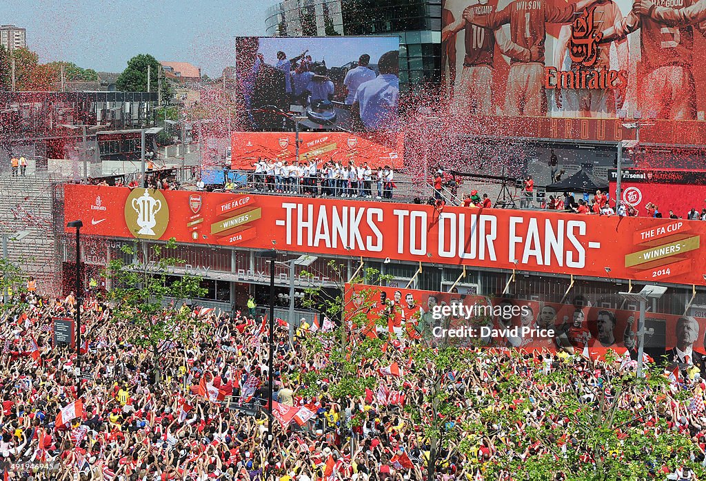 Arsenal FA Cup Victory Parade