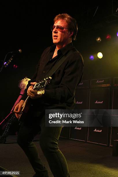 Jay Jay French performs at the Twisted Sister 30th Anniversary Stay Hungry Tour at Starland Ballroom on May 17, 2014 in Sayreville, New Jersey.