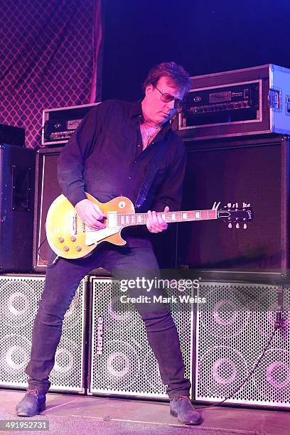 Jay Jay French performs at the Twisted Sister 30th Anniversary Stay Hungry Tour at Starland Ballroom on May 17, 2014 in Sayreville, New Jersey.