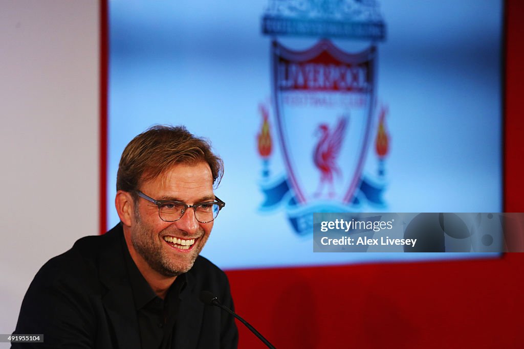 Liverpool Unveil New Manager Jurgen Klopp