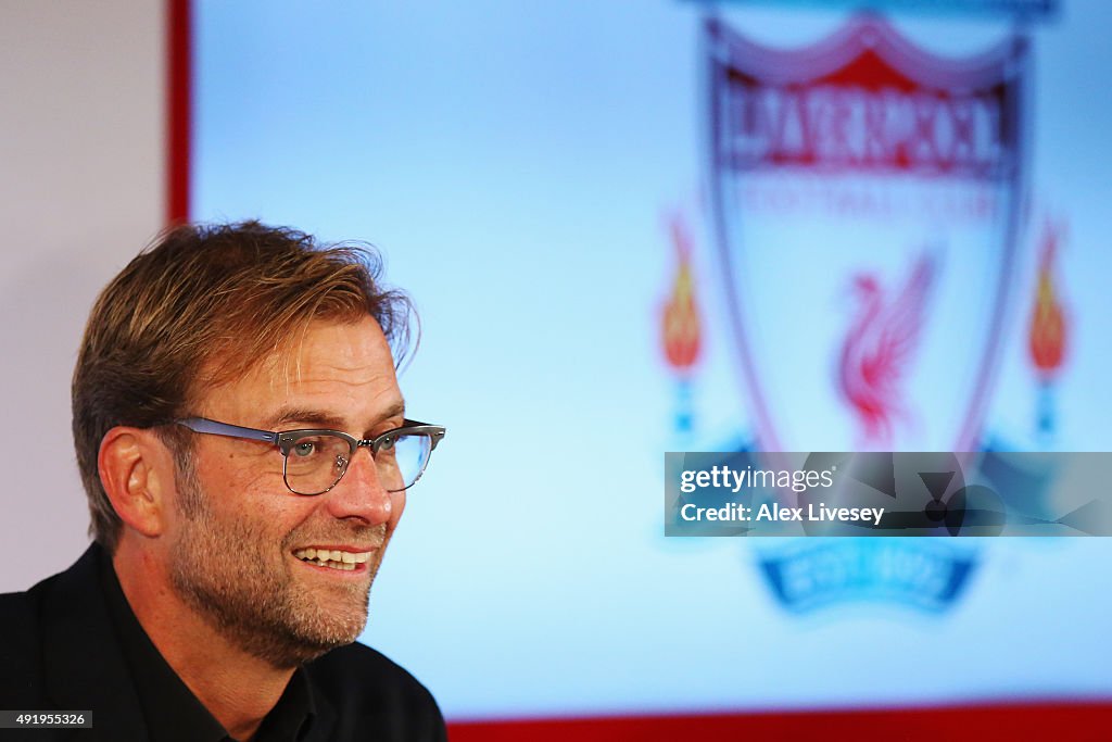 Liverpool Unveil New Manager Jurgen Klopp