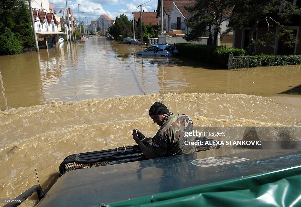 SERBIA-WEATHER-FLOOD