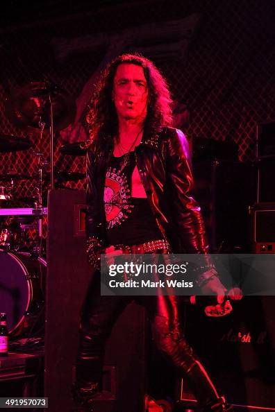Rat Singer Stephen Pearcy singer of Ratt performs at the Twisted Sister 30th ...
